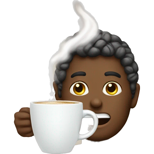 coffee with god emoji