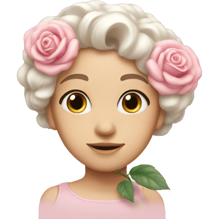 Cœur pastel rose emoji