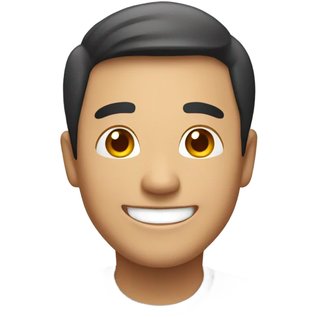 asian happy guy emoji