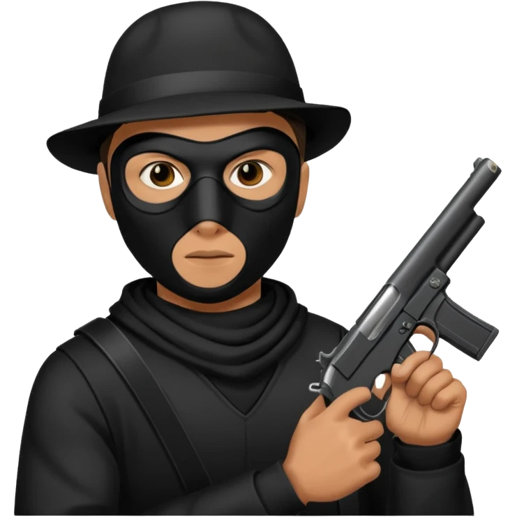 A robber emoji