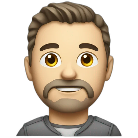 Antoine Dupont with a metal jaw walking on far de clerk emoji