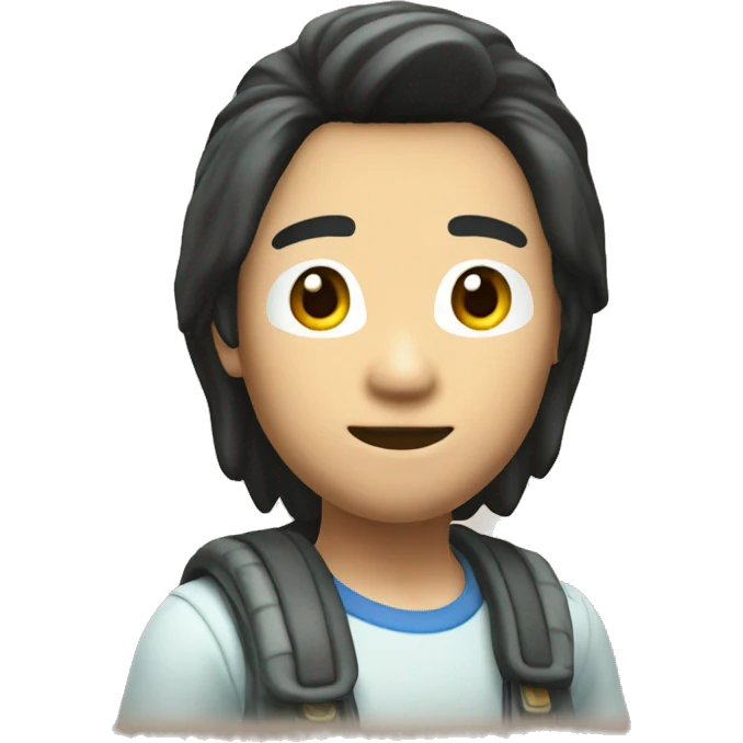 Mii character from a nintendo 3ds emoji