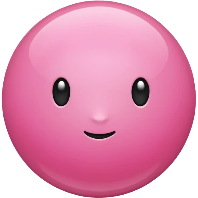 Pink emoji