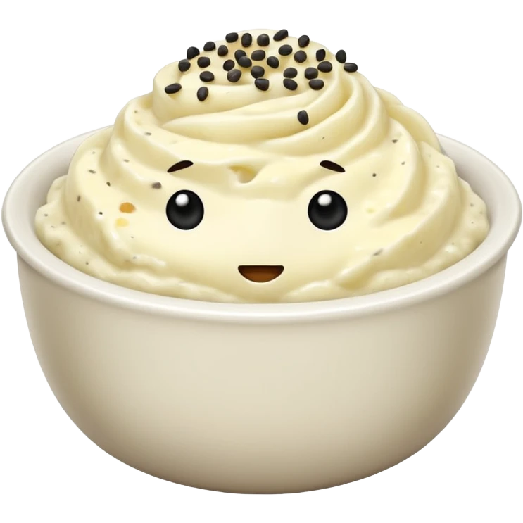 mashed potatoes emoji