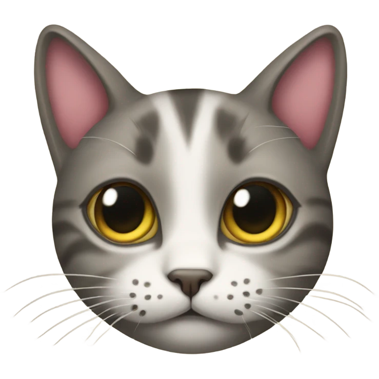 Cat with a heart around it emoji