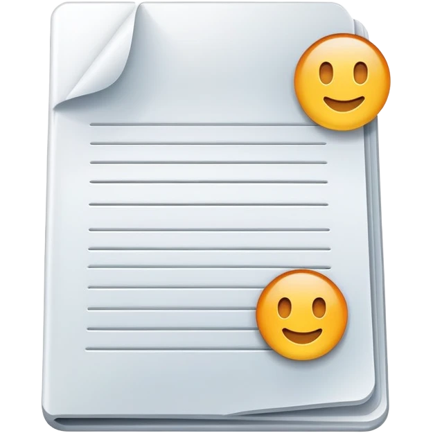 icon documents emoji