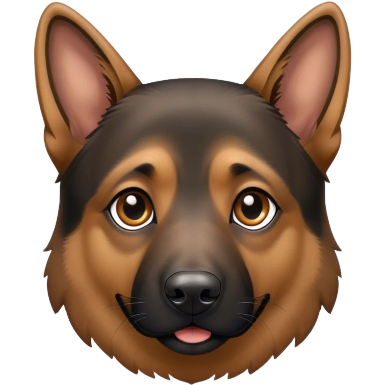 German shepherd mix emoji
