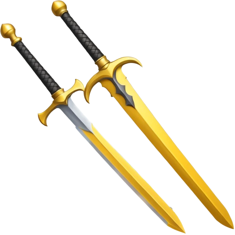 yellow sword emoji