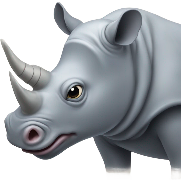 Seagull rhino emoji