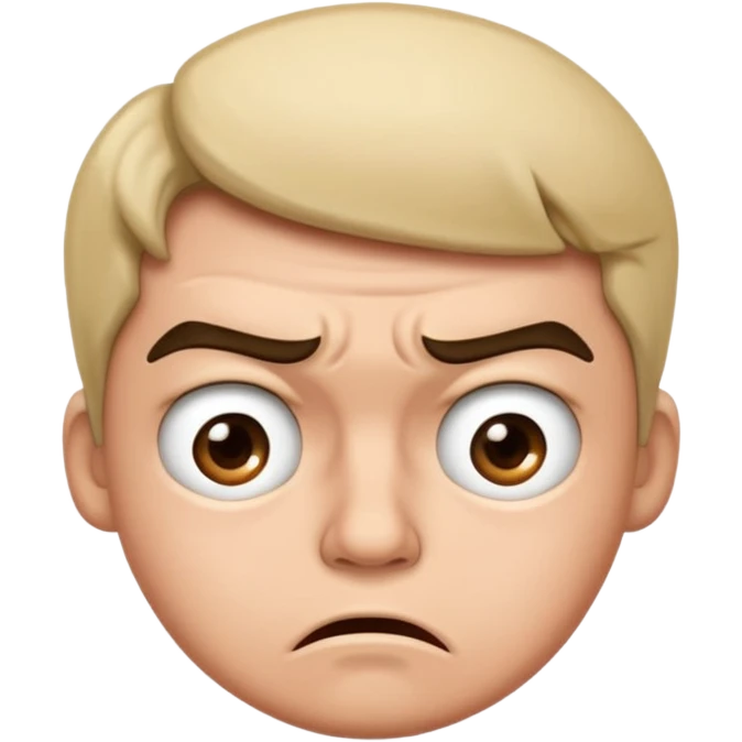 Stank face emoji