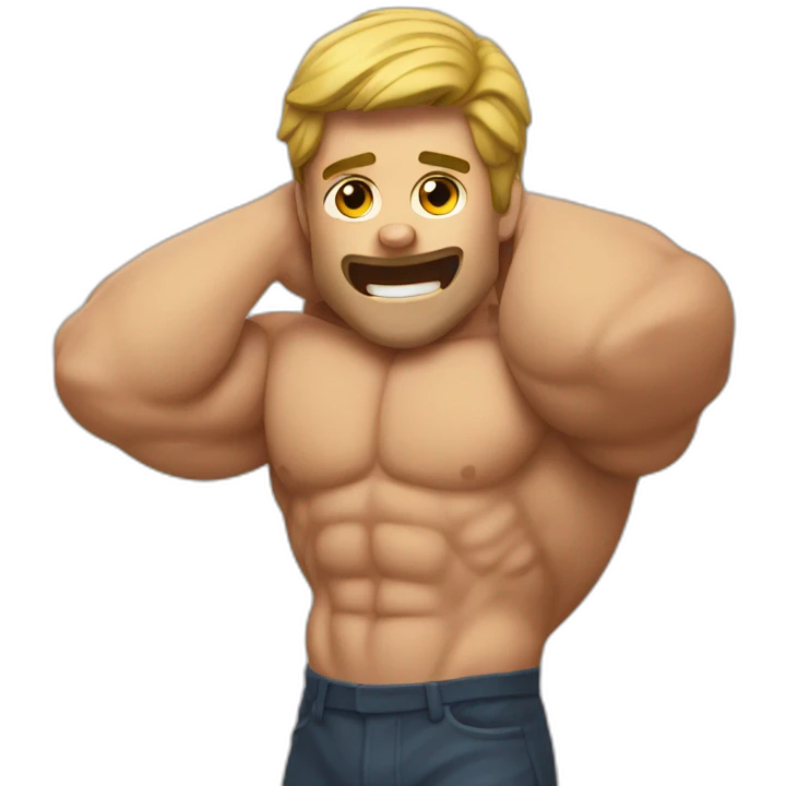 muscleman study emoji