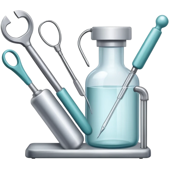 Othorinolaringologist tools medicine emoji