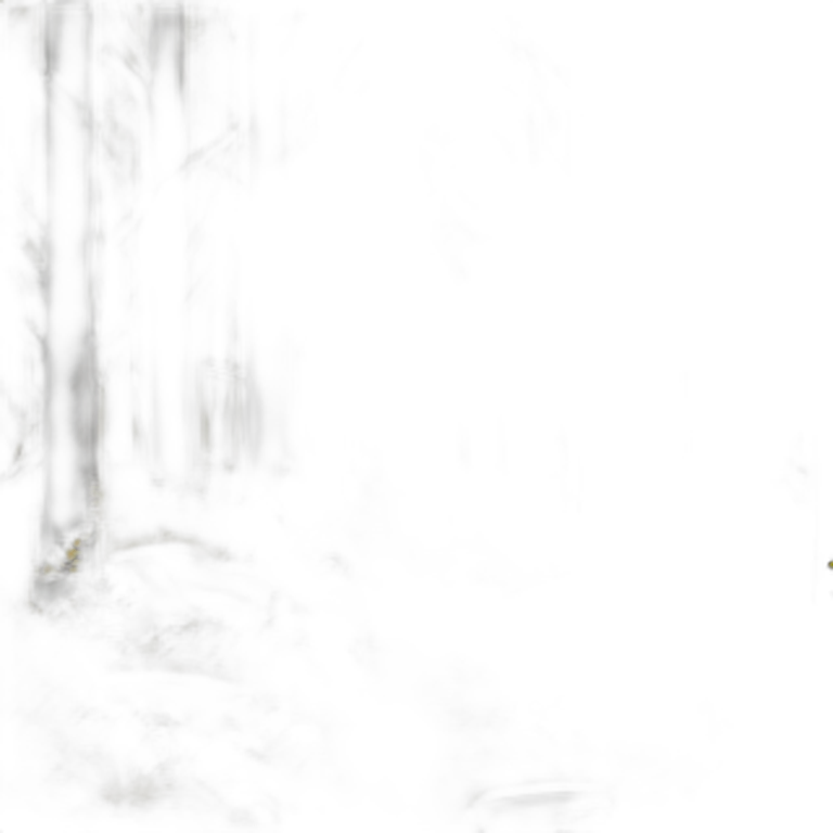 Yellow forest emoji