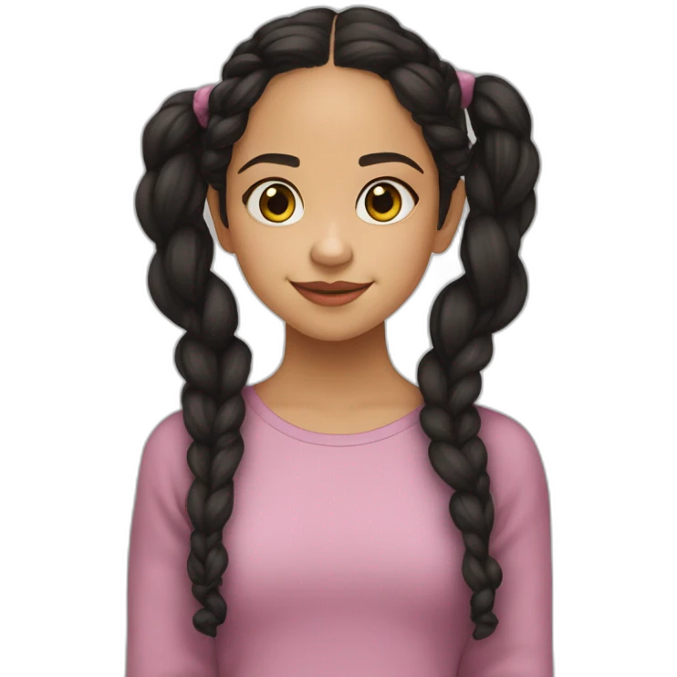 jenna-ortega dans en straing emoji