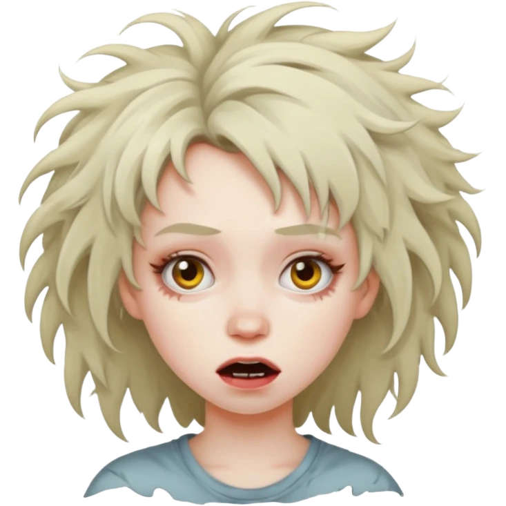 Crazy girl emoji