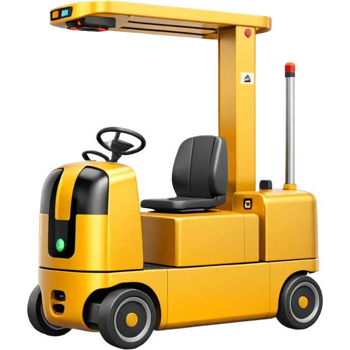 Automated Guided Vehicle (AGV), fahrerloses Transportfahrzeug emoji