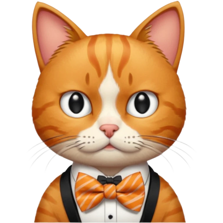 comic style cat hates monday emoji