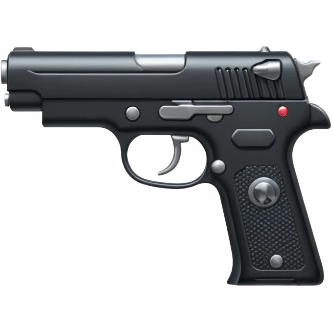 Pistola negro  emoji
