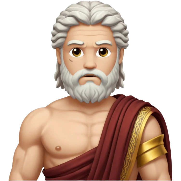 Zeus Greece ancient cloth emoji