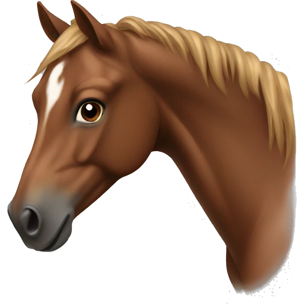 Brown horse  emoji