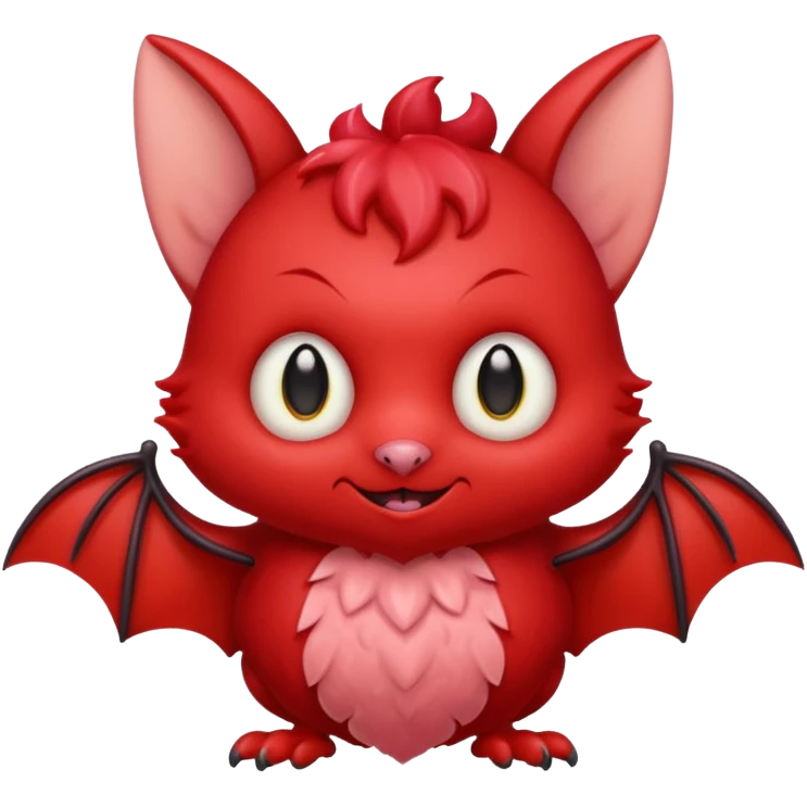 strawberry bat emoji