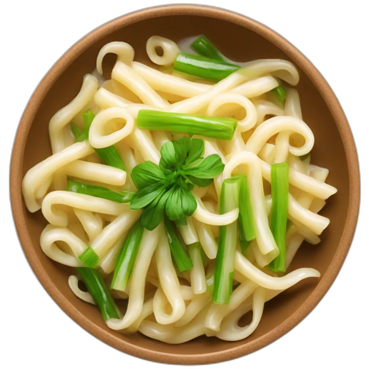 Scallion oil noodles emoji