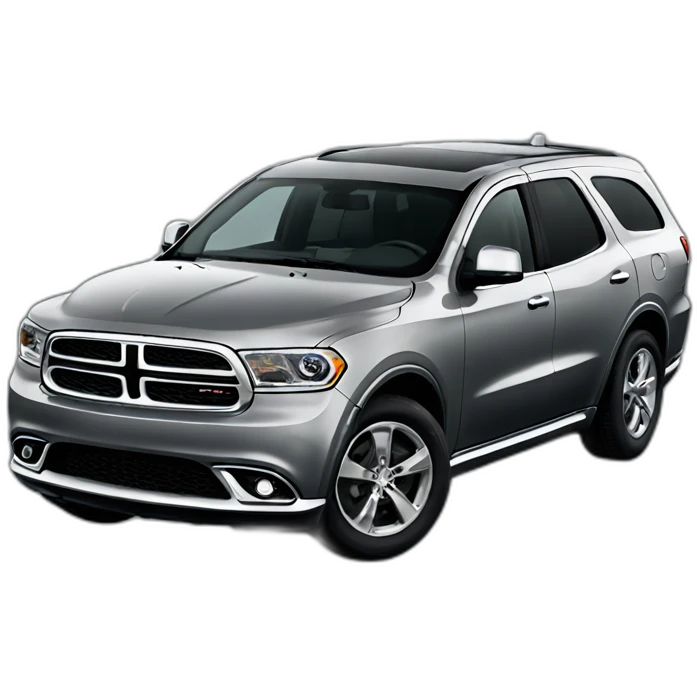 Gray Dodge Durango emoji