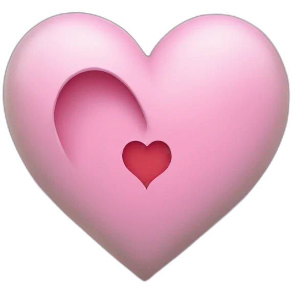 Coeur avec un trou emoji