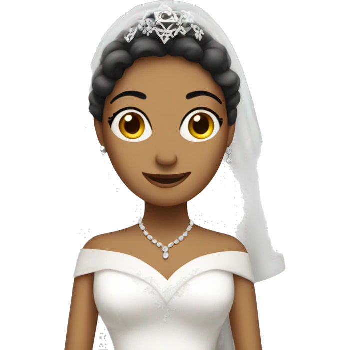 Jewish woman bride emoji