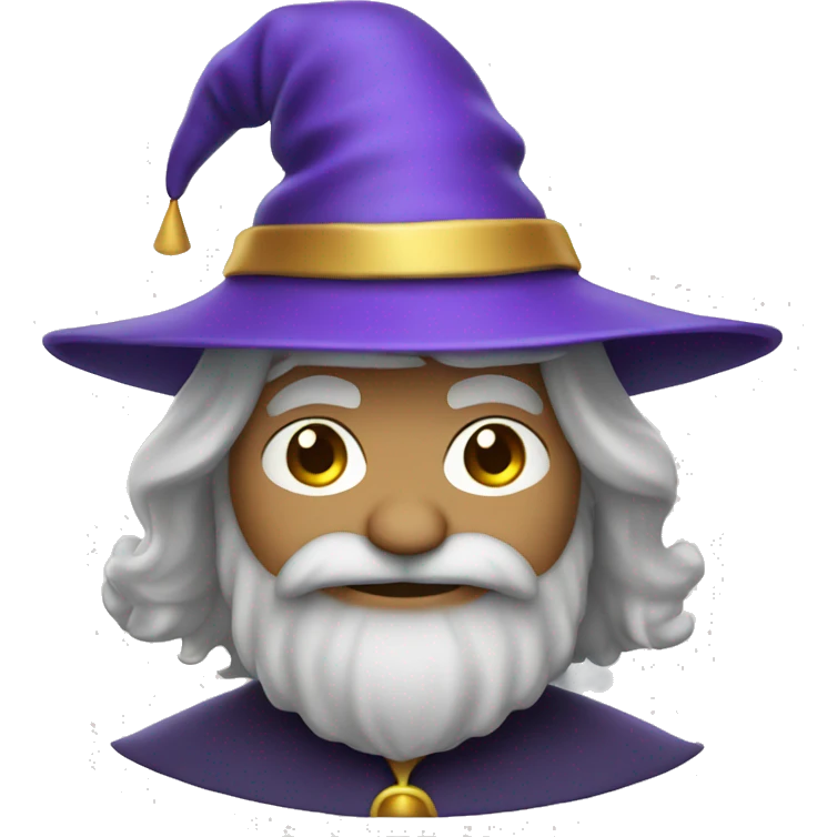 wizard in a birthday hat emoji