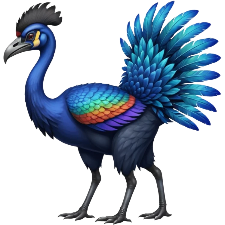 Cassowary Body emoji