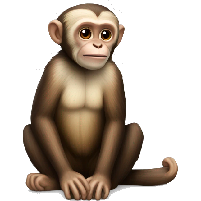 Capuchin sitting\ emoji
