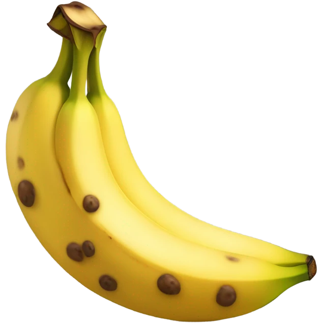 Spotted banana  emoji