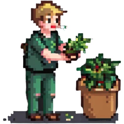 Man with food flying out of his mouth, spitting salad leaves emoji