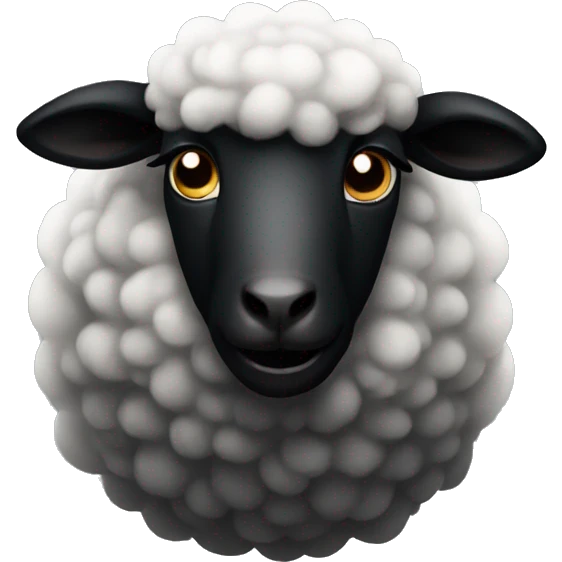 black sheep emoji