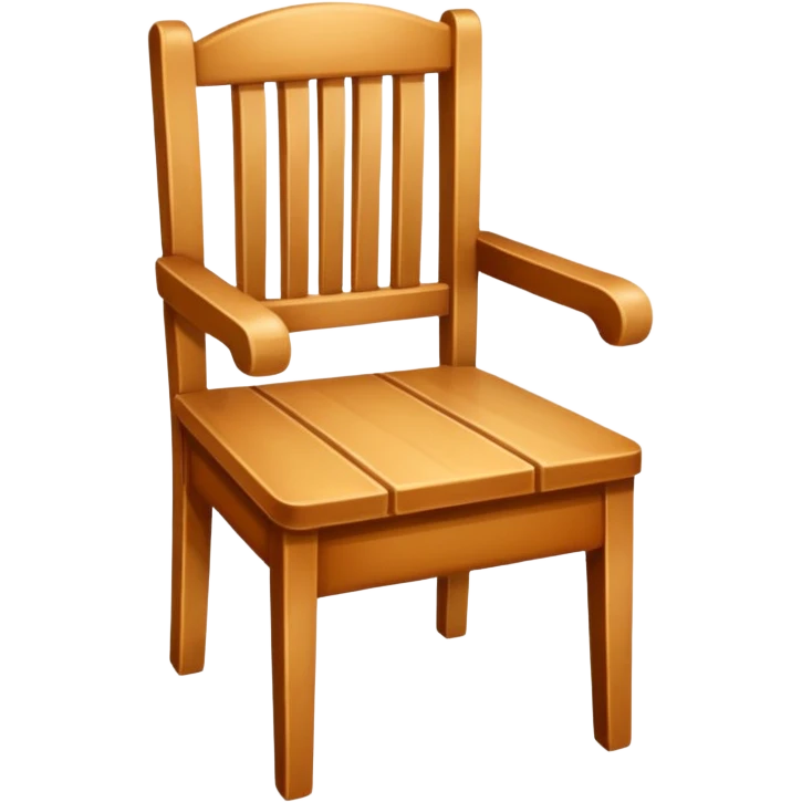 wooden chair emoji