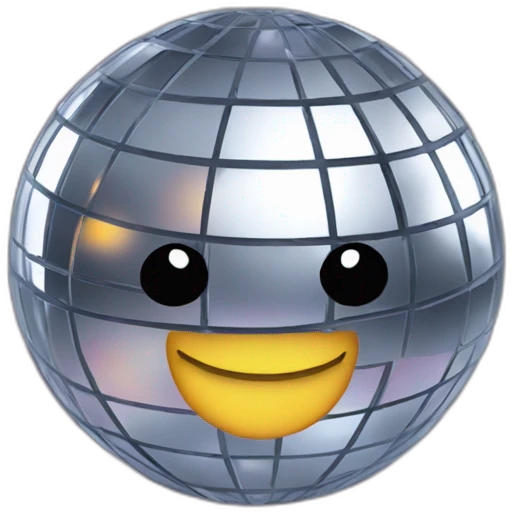 disco ball looking for something emoji
