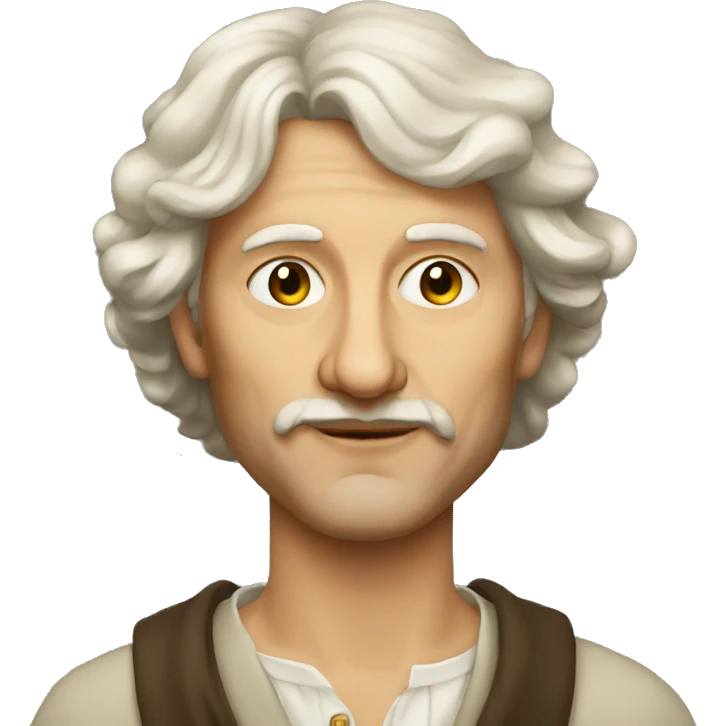 Latvian Poet and Writer Rainis emoji