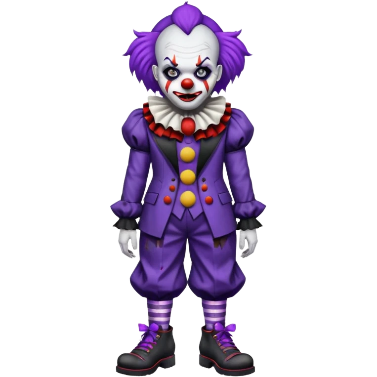 Dark clown outfit  emoji