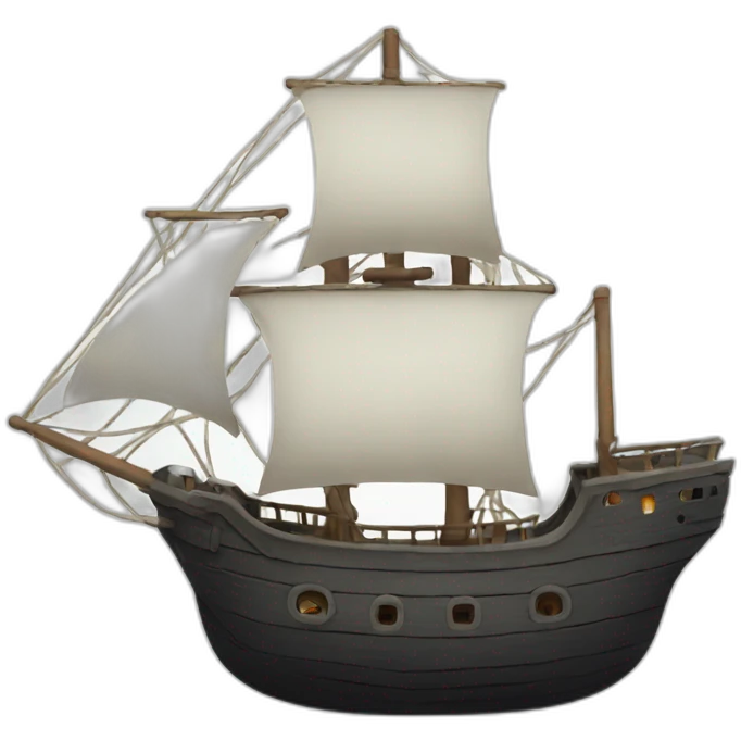 Death ship emoji
