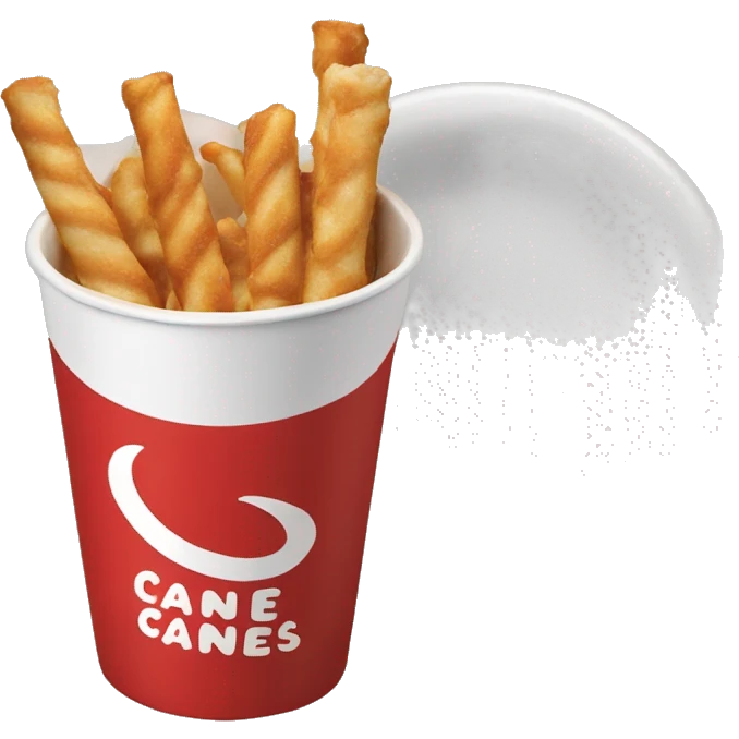 Raising canes meal emoji