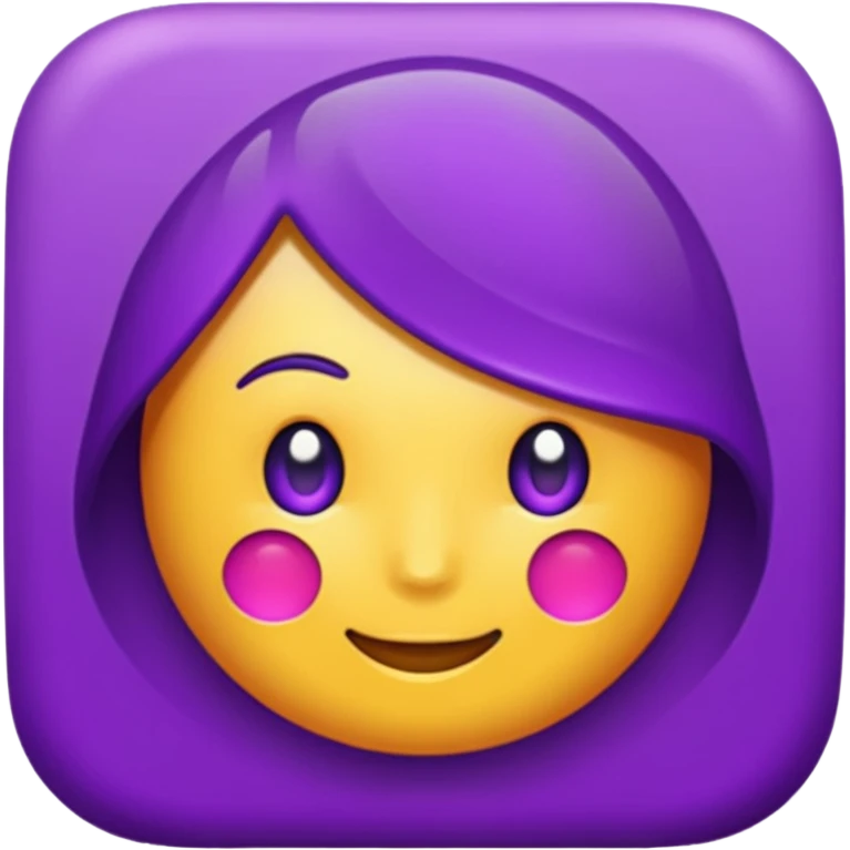 Purple emoji
