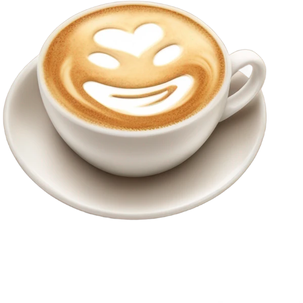 café capuccino  emoji