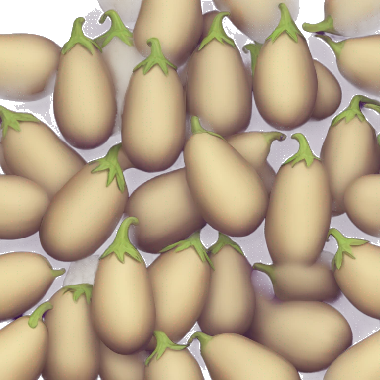 tan colored eggplant  emoji