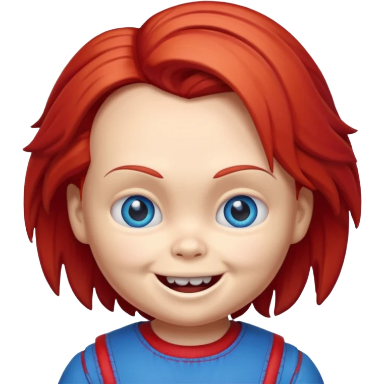 Un emojin de chuky emoji