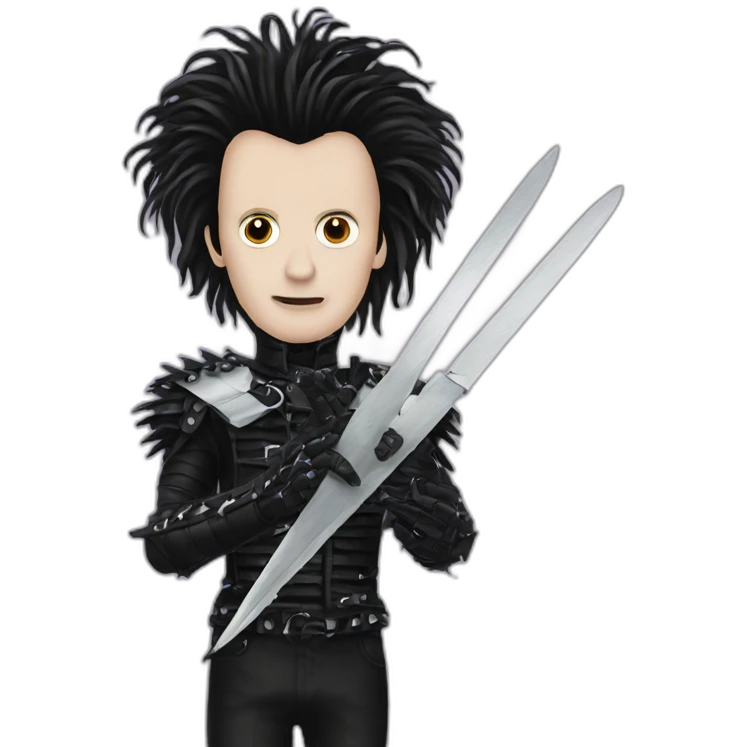 Edward scissorhands emoji