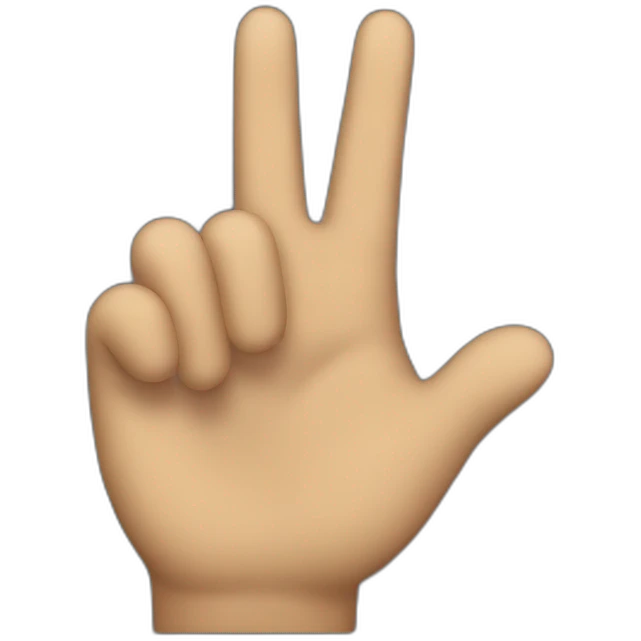 Download hand sign emoji