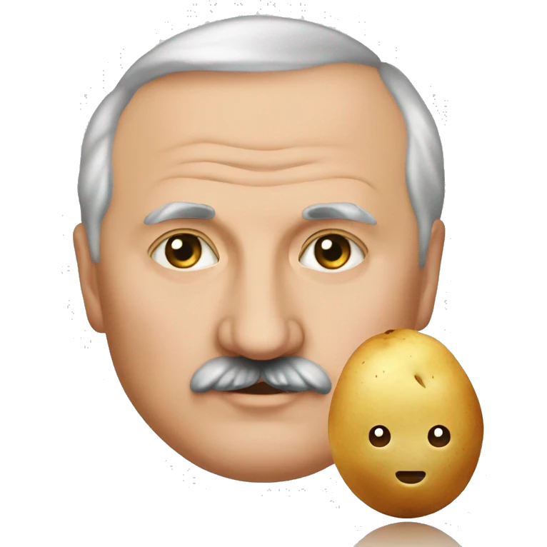 lukashenko and potato emoji