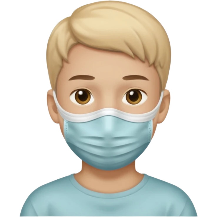 facial mask boy emoji