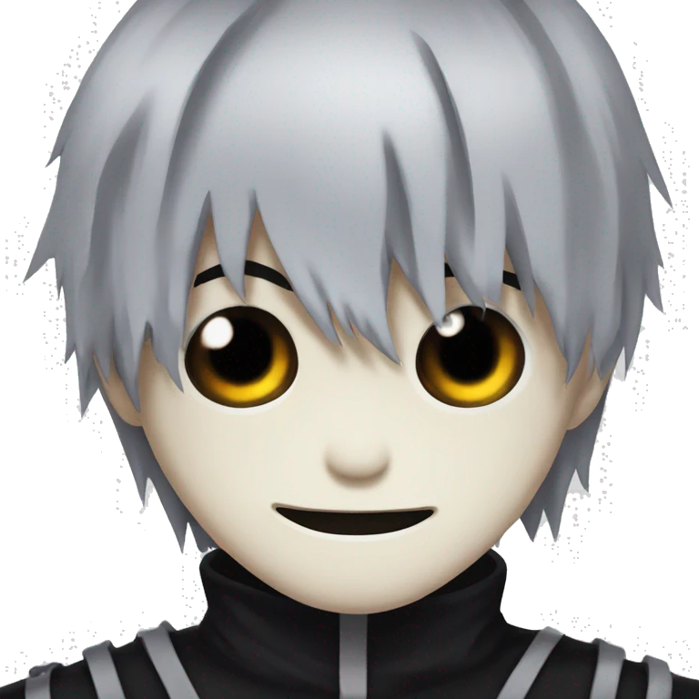 Kaneki ken in ghoul form emoji